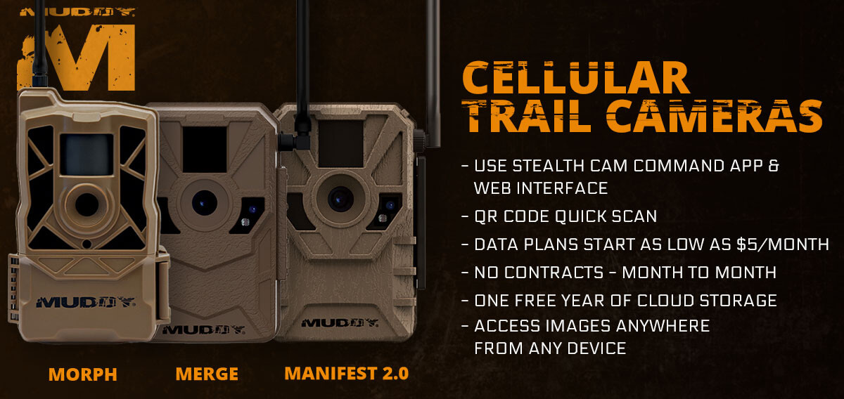 muddy outdoors trail camera