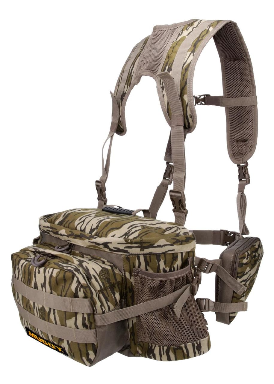 Hunting lumbar pack with shoulder straps sale