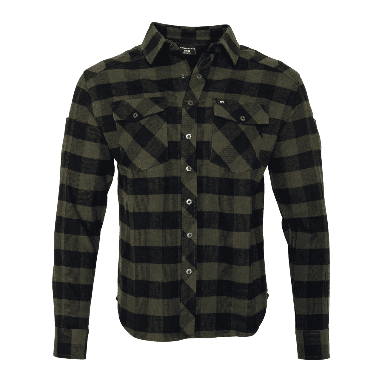 Muddy - Woodsman Heavyweight Flannel - Olive/Black | Muddy Outdoors